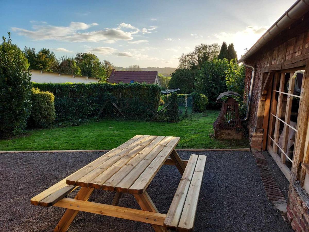 Le Refuge De Normandie Avec Spa Et Cheminee Mesnieres-en-Bray Esterno foto